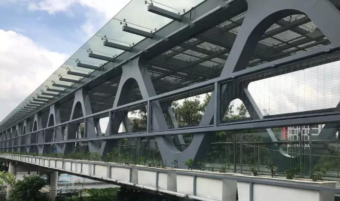 宣武论管桁架结构工程弯管加工防锈处理的方法